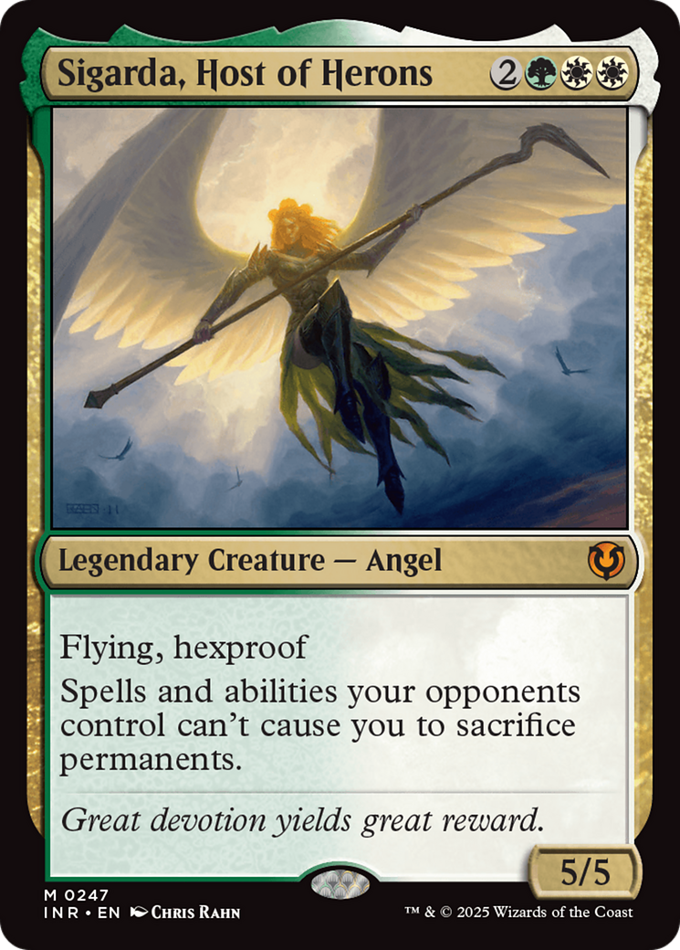 Sigarda, Host of Herons (Retro Frame) [Innistrad Remastered] | The Time Vault CA