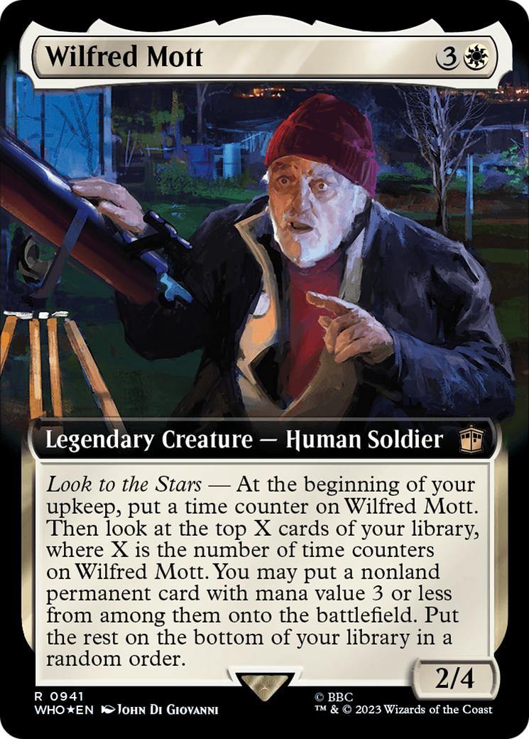 Wilfred Mott (Extended Art) (Surge Foil) [Doctor Who] | The Time Vault CA