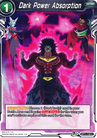 Dark Power Absorption (BT11-149) [Vermilion Bloodline] | The Time Vault CA
