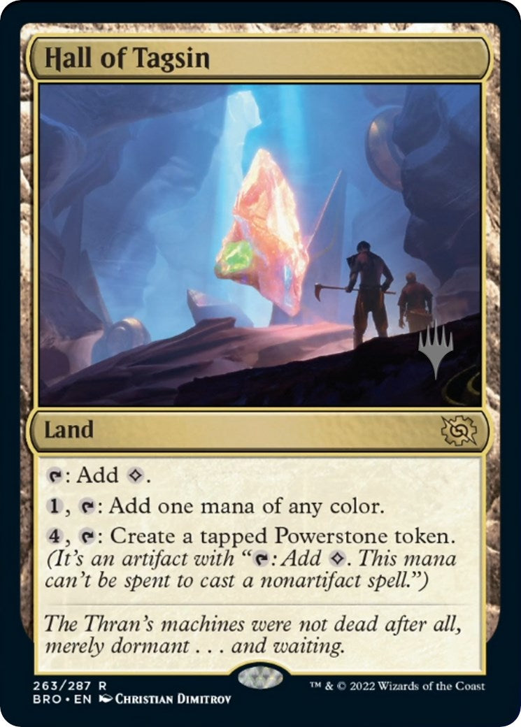 Hall of Tagsin (Promo Pack) [The Brothers' War Promos] | The Time Vault CA
