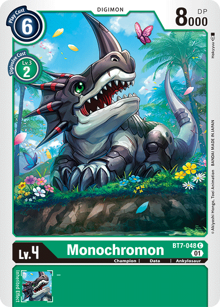 Monochromon [BT7-048] [Next Adventure] | The Time Vault CA