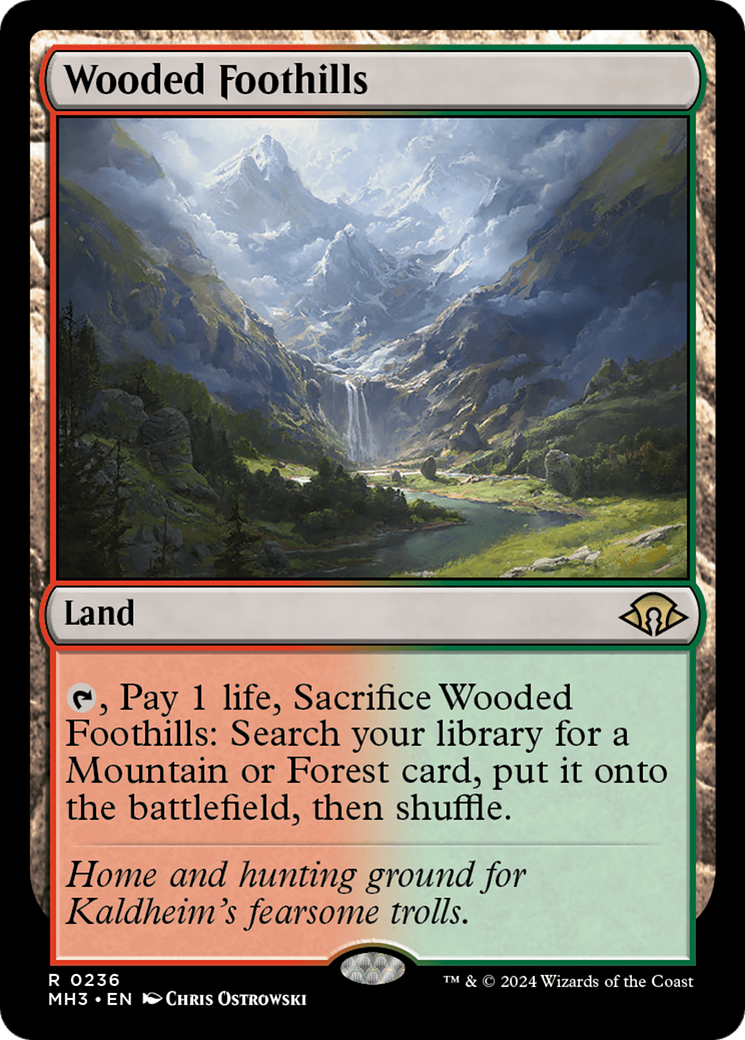 Wooded Foothills [Modern Horizons 3] | The Time Vault CA