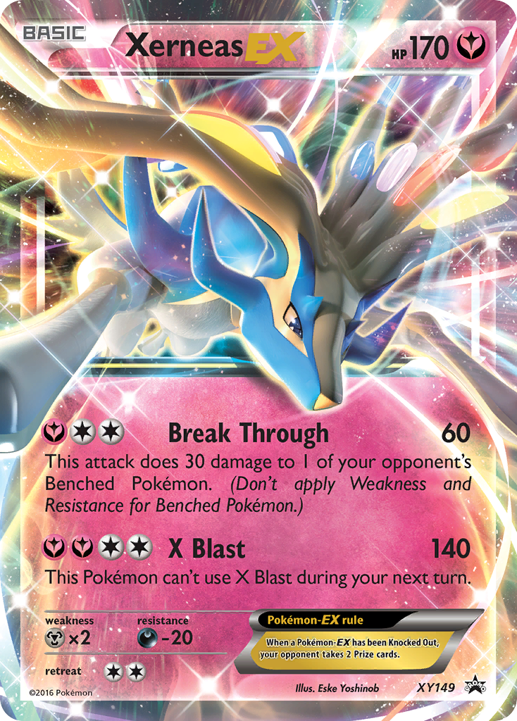 Xerneas EX (XY149) [XY: Black Star Promos] | The Time Vault CA