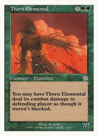 Thorn Elemental (Oversized) [Oversize Cards] | The Time Vault CA