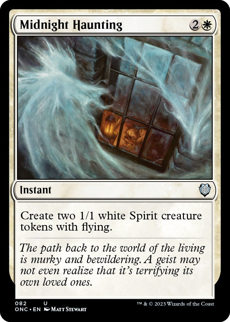 Midnight Haunting [Phyrexia: All Will Be One Commander] | The Time Vault CA