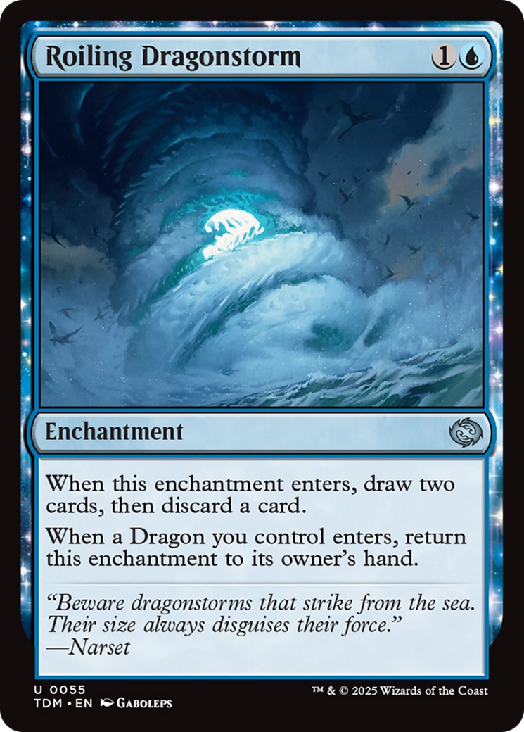Roiling Dragonstorm [Tarkir: Dragonstorm] | The Time Vault CA