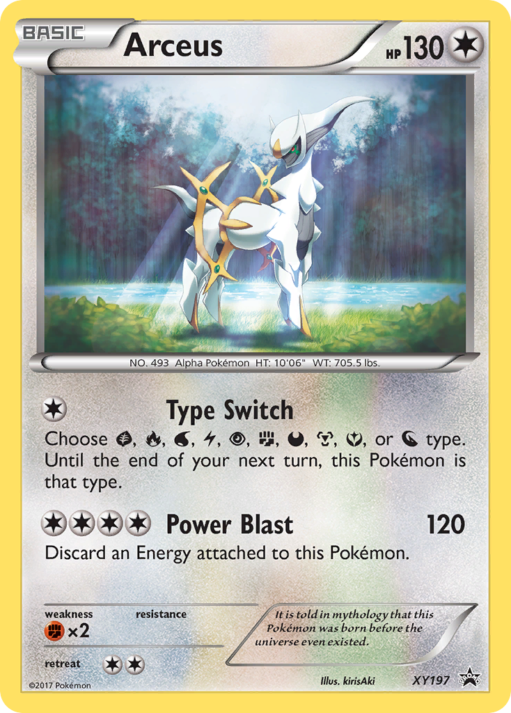 Arceus (XY197) [XY: Black Star Promos] | The Time Vault CA