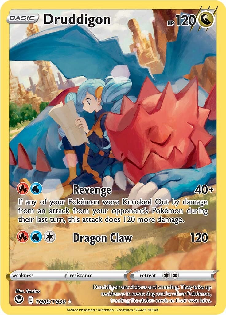 Druddigon (TG09/TG30) [Sword & Shield: Silver Tempest] | The Time Vault CA