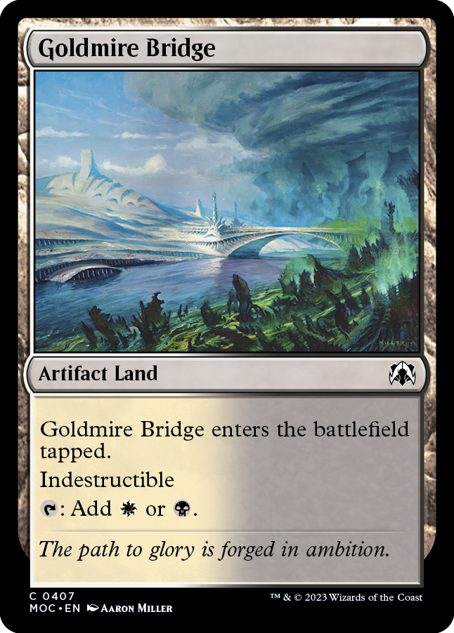 Goldmire Bridge [March of the Machine Commander] | The Time Vault CA