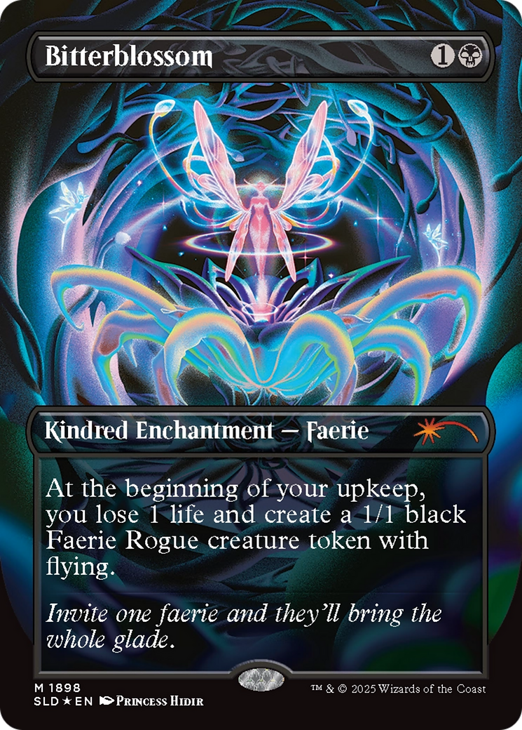 Bitterblossom (Double Rainbow Foil) [Secret Lair Drop Series] | The Time Vault CA