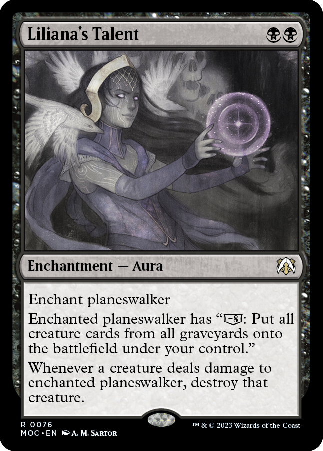 Liliana's Talent [March of the Machine Commander] | The Time Vault CA