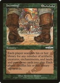 Incoming! (Oversized) [Oversize Cards] | The Time Vault CA