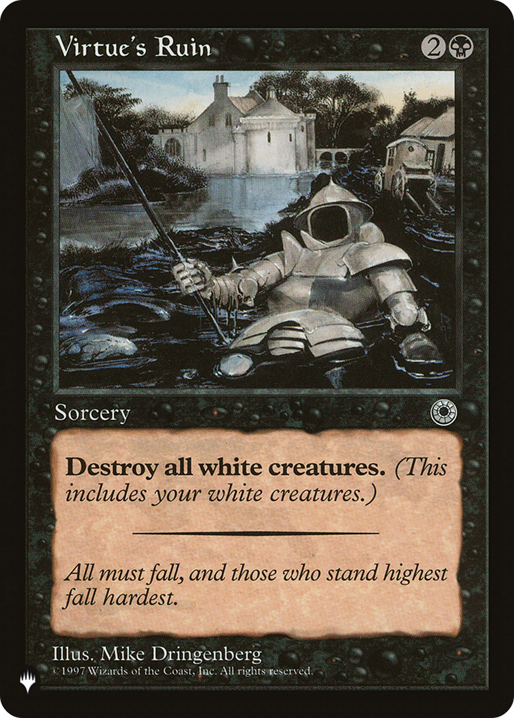 Virtue's Ruin [The List] | The Time Vault CA