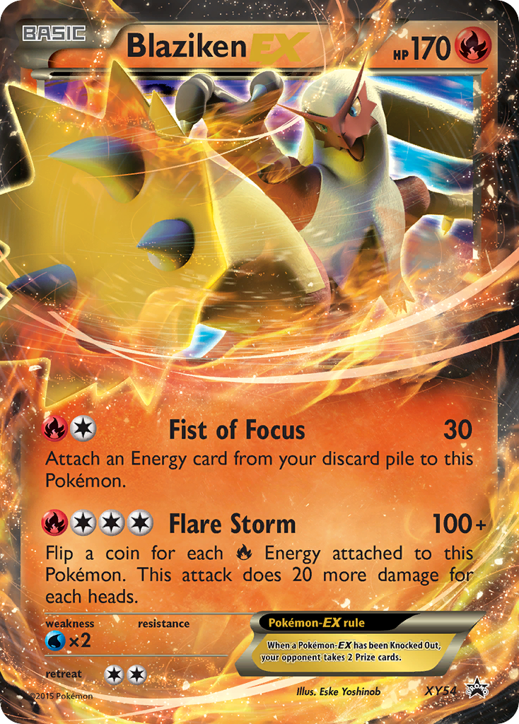 Blaziken EX (XY54) [XY: Black Star Promos] | The Time Vault CA