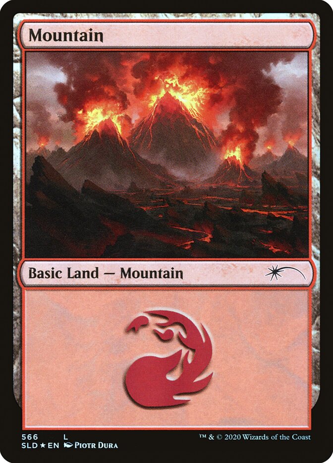 Mountain (Seismic) (566) [Secret Lair Drop Promos] | The Time Vault CA