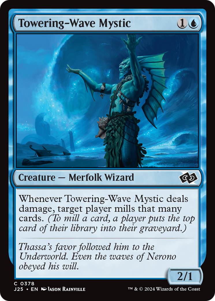Towering-Wave Mystic [Foundations Jumpstart] | The Time Vault CA