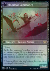 Voldaren Bloodcaster // Bloodbat Summoner [Innistrad: Crimson Vow Prerelease Promos] | The Time Vault CA