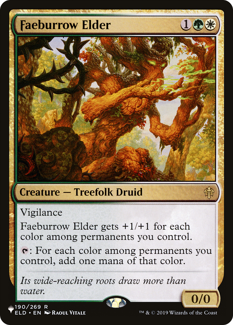 Faeburrow Elder [The List] | The Time Vault CA