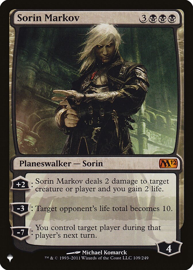 Sorin Markov [The List] | The Time Vault CA