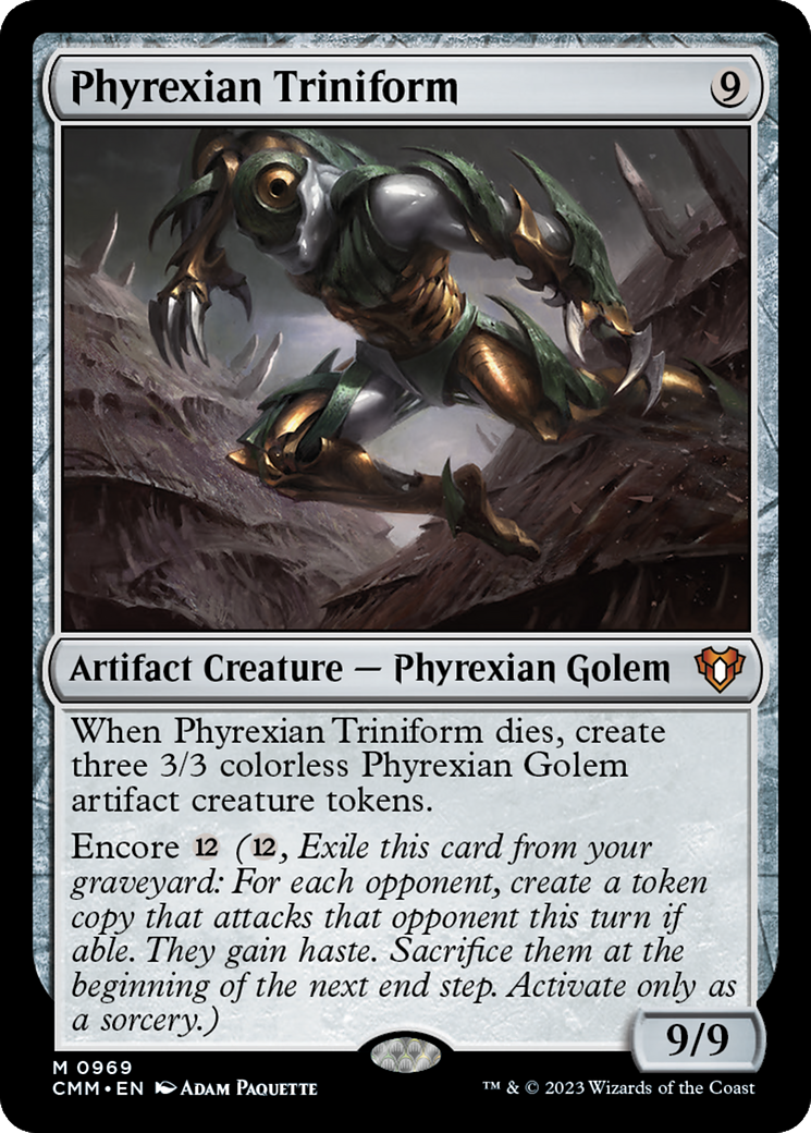 Phyrexian Triniform [Commander Masters] | The Time Vault CA