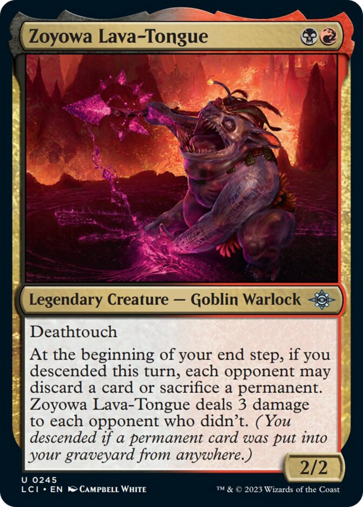 Zoyowa Lava-Tongue [The Lost Caverns of Ixalan] | The Time Vault CA