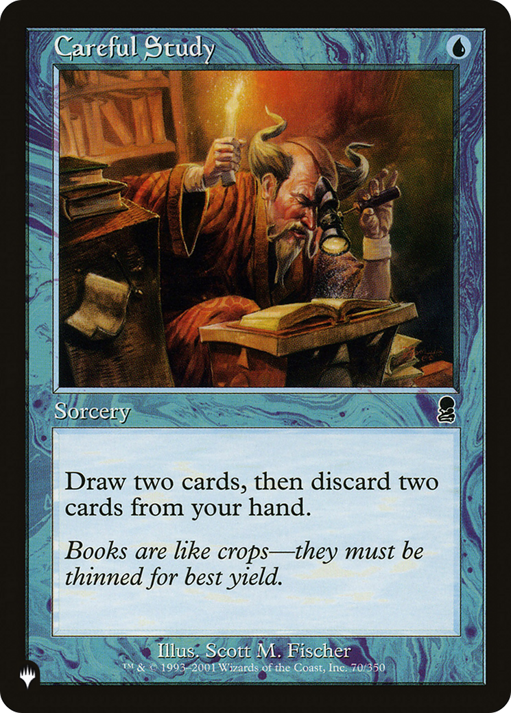 Careful Study [The List] | The Time Vault CA
