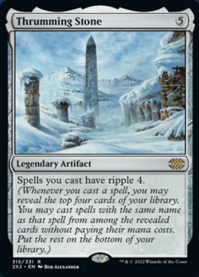 Thrumming Stone [Double Masters 2022] | The Time Vault CA