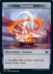 Inkling // Treasure Double-Sided Token [Strixhaven: School of Mages Tokens] | The Time Vault CA