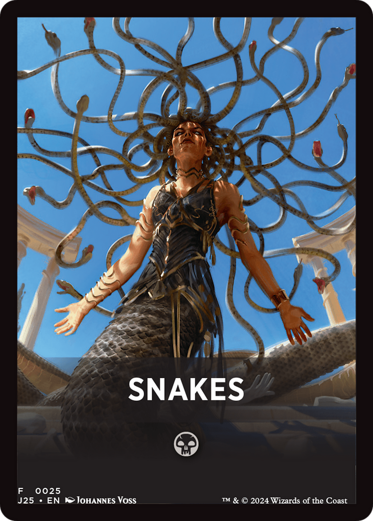 Snakes Theme Card [Foundations Jumpstart Front Cards] | The Time Vault CA