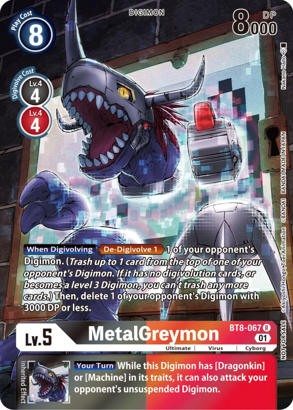 MetalGreymon [BT8-067] (25th Special Memorial Pack) [New Awakening Promos] | The Time Vault CA