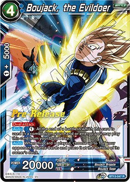 Boujack, the Evildoer (BT13-047) [Supreme Rivalry Prerelease Promos] | The Time Vault CA