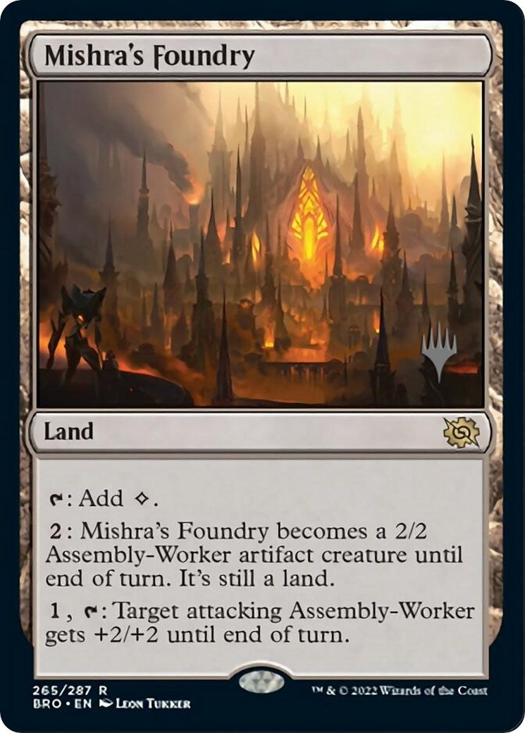 Mishra's Foundry (Promo Pack) [The Brothers' War Promos] | The Time Vault CA