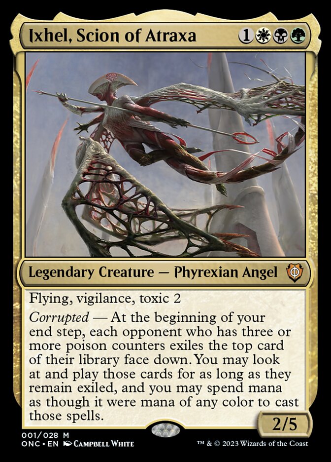 Ixhel, Scion of Atraxa [Phyrexia: All Will Be One Commander] | The Time Vault CA