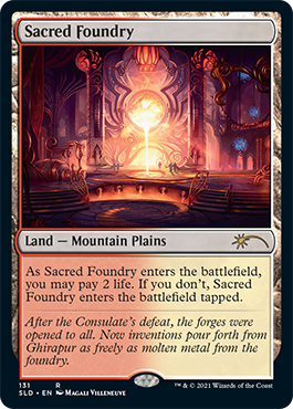 Sacred Foundry [Secret Lair Drop Series] | The Time Vault CA