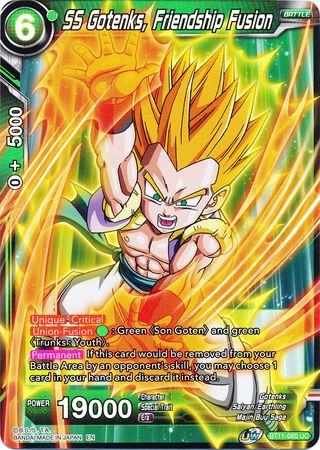 SS Gotenks, Friendship Fusion (BT11-080) [Vermilion Bloodline 2nd Edition] | The Time Vault CA