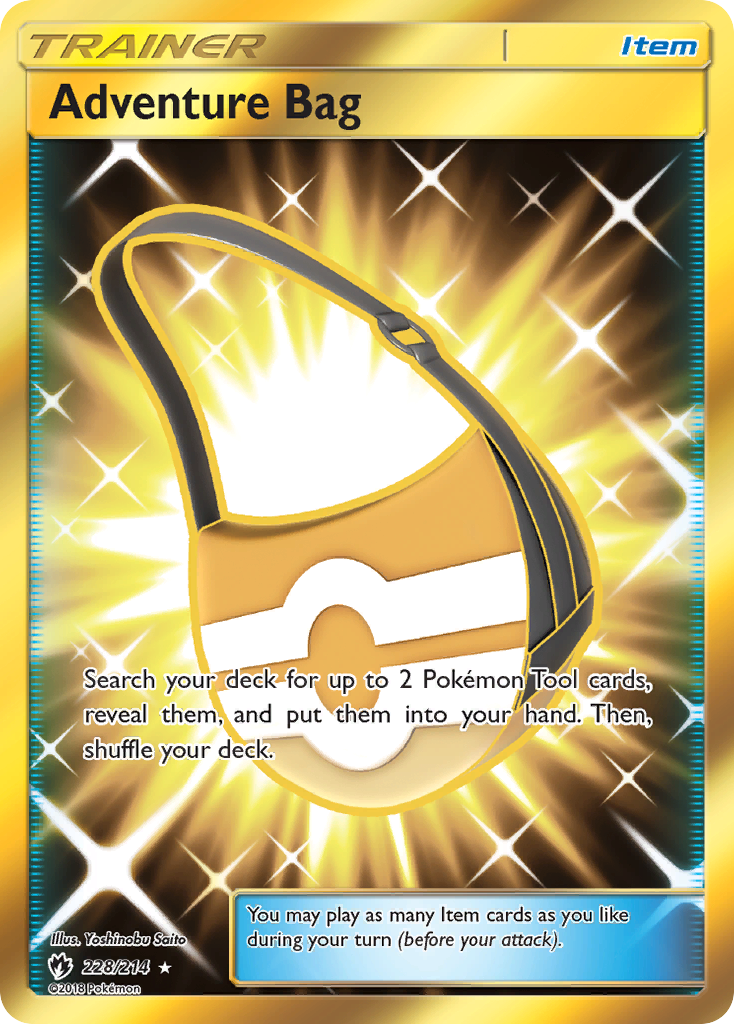 Adventure Bag (228/214) [Sun & Moon: Lost Thunder] | The Time Vault CA
