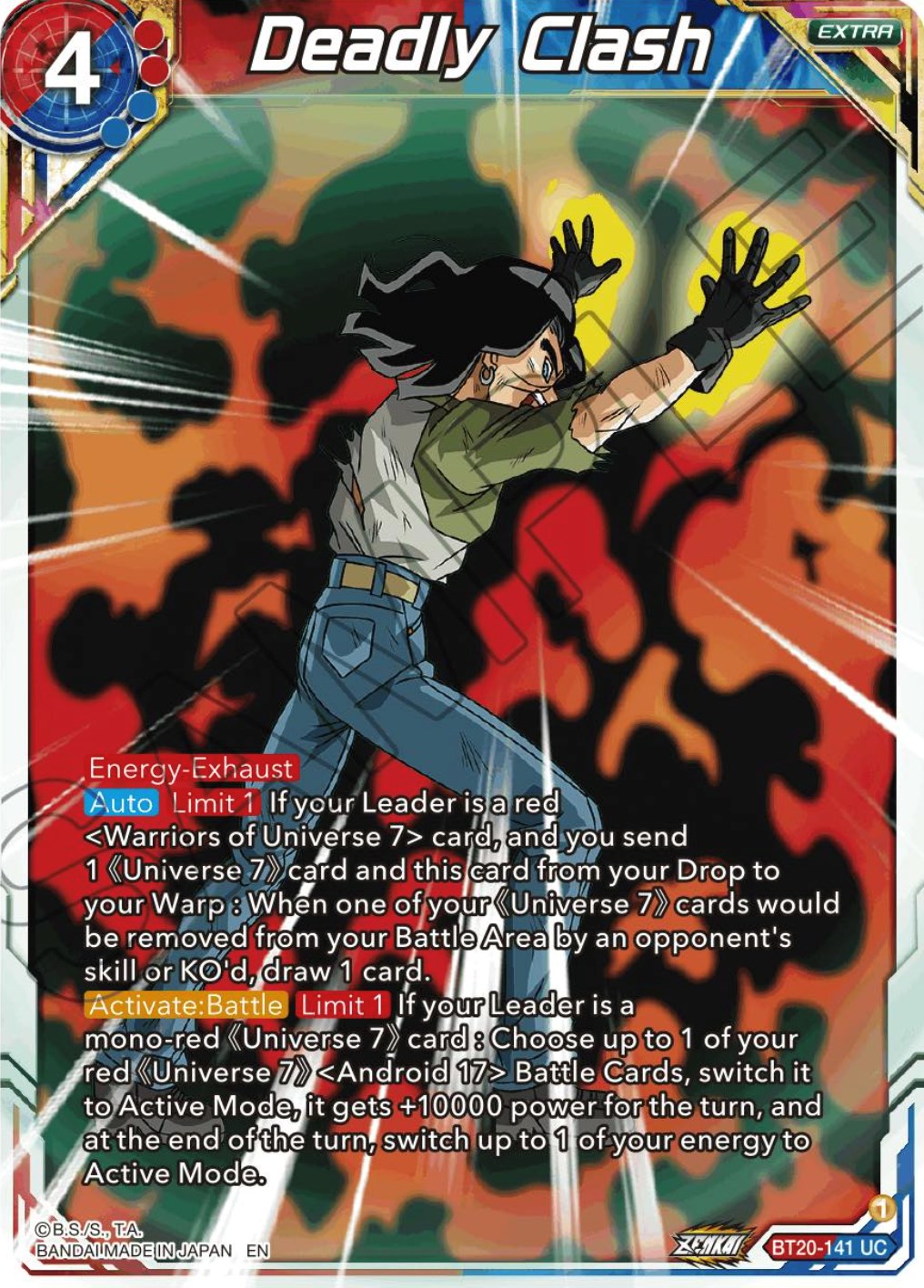 Deadly Clash (BT20-141) [Power Absorbed] | The Time Vault CA