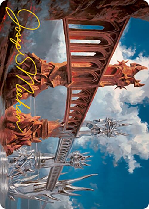 Silverbluff Bridge Art Card (Gold-Stamped Signature) [Modern Horizons 2 Art Series] | The Time Vault CA