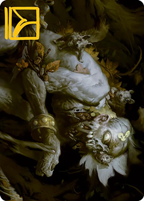 Nested Shambler Art Card (Gold-Stamped Signature) [Modern Horizons 2 Art Series] | The Time Vault CA