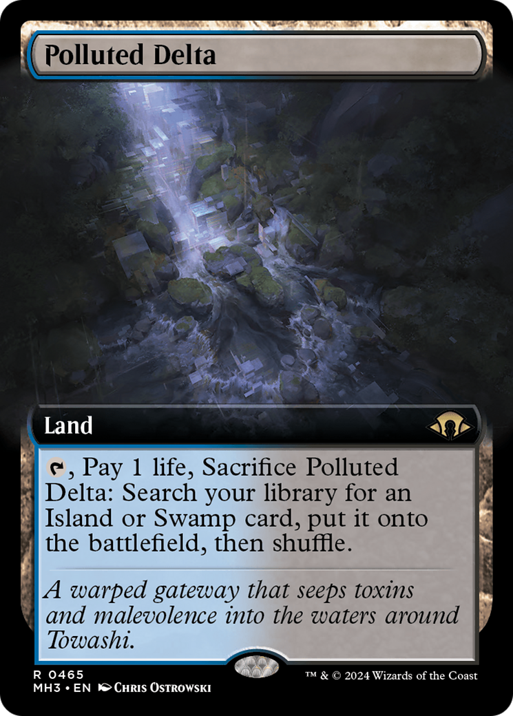 Polluted Delta (Extended Art) [Modern Horizons 3] | The Time Vault CA