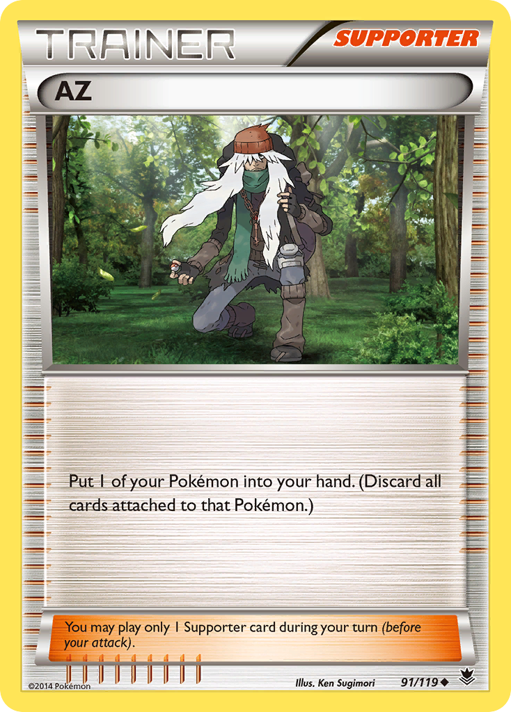 AZ (91/119) [XY: Phantom Forces] | The Time Vault CA