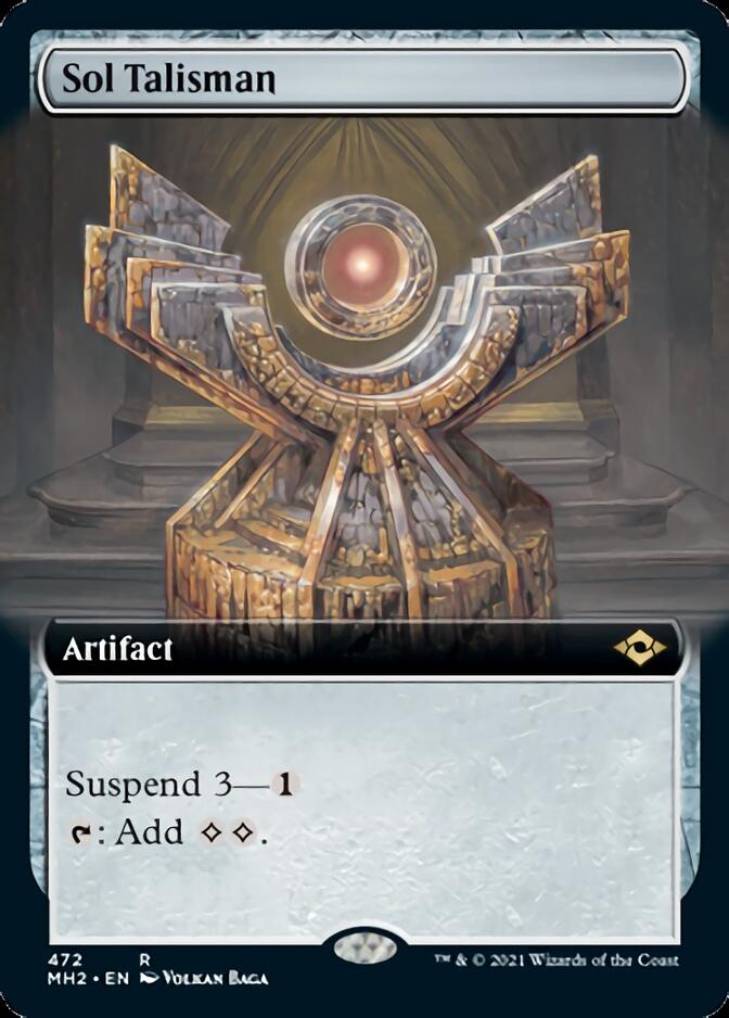 Sol Talisman (Extended Art) [Modern Horizons 2] | The Time Vault CA