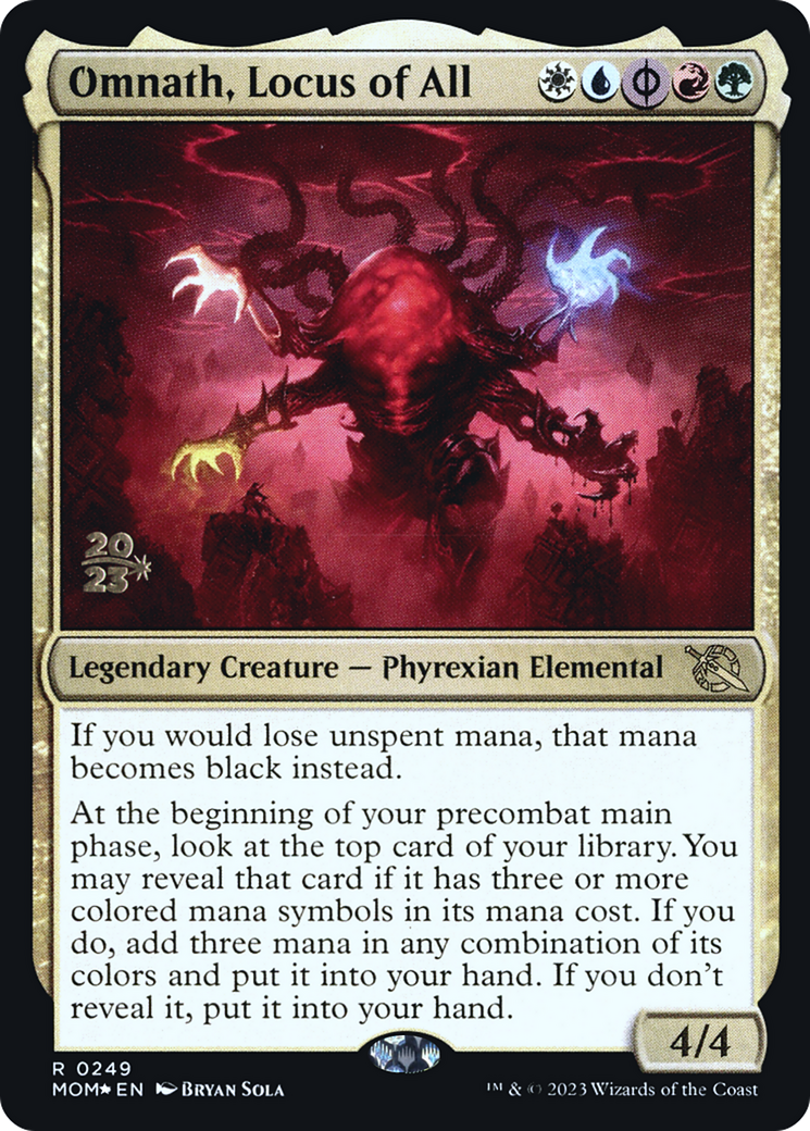 Omnath, Locus of All [March of the Machine Prerelease Promos] | The Time Vault CA