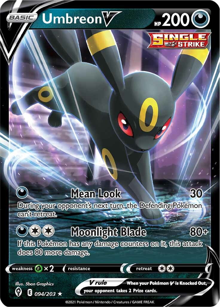 Umbreon V (094/203) [Sword & Shield: Evolving Skies] | The Time Vault CA