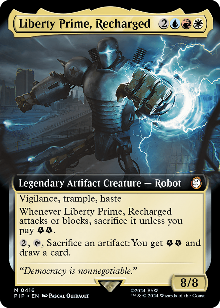 Liberty Prime, Recharged (Extended Art) [Fallout] | The Time Vault CA