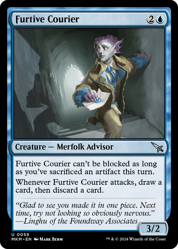 Furtive Courier [Murders at Karlov Manor] | The Time Vault CA