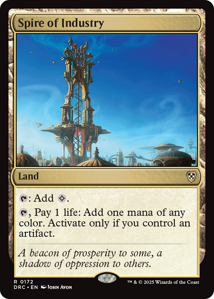 Spire of Industry [Aetherdrift Commander] | The Time Vault CA