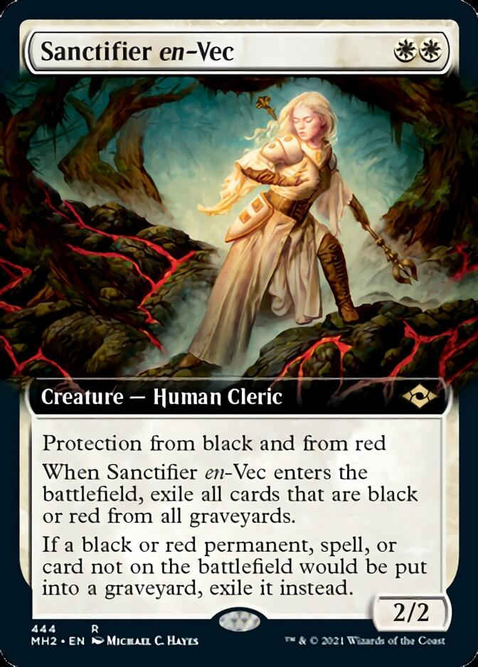 Sanctifier en-Vec (Extended Art) [Modern Horizons 2] | The Time Vault CA