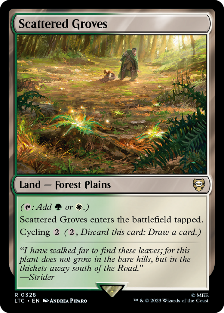 Scattered Groves [The Lord of the Rings: Tales of Middle-Earth Commander] | The Time Vault CA