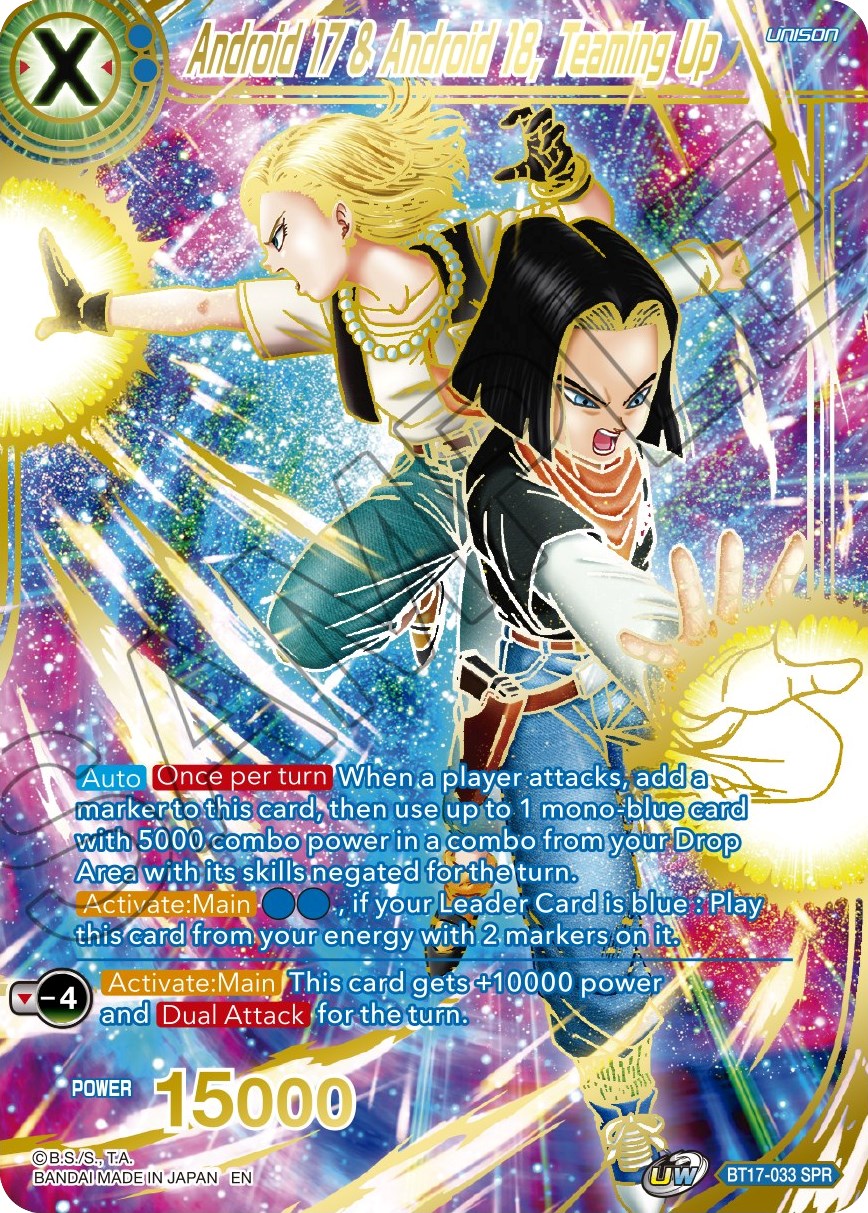 Android 17 & Android 18, Teaming Up (SPR) (BT17-033) [Ultimate Squad] | The Time Vault CA